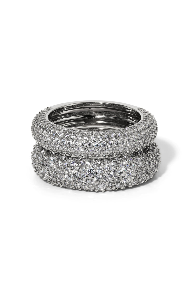 Nadri Crushed Pave Ring - Size 6