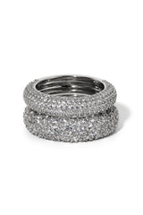 Nadri Crushed Pave Ring - Size 8