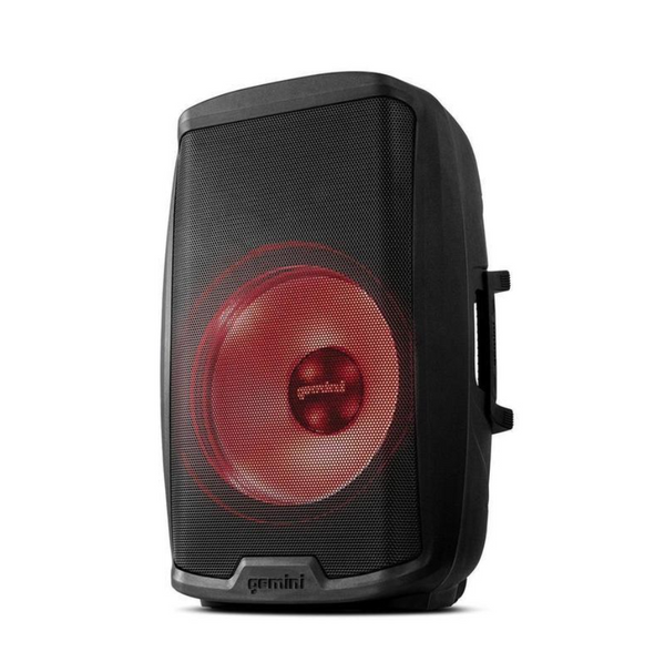 Gemini AS-2115BT-LT 2000 Watt 15” Active Multi-LED Bluetooth Loudspeaker