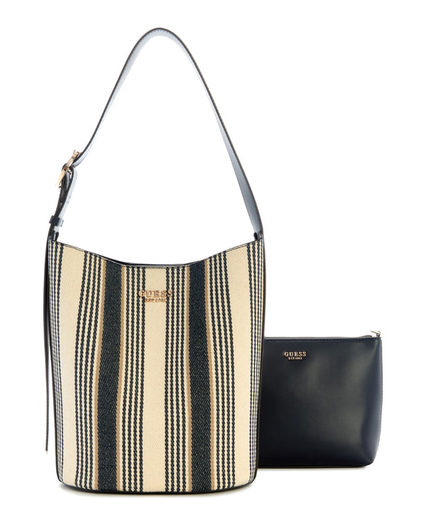 GUESS Nicolette Large Bucket Shoulder Handbag