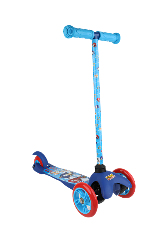 Sakar Sonic The Hedgehog 3-Wheel Scooter