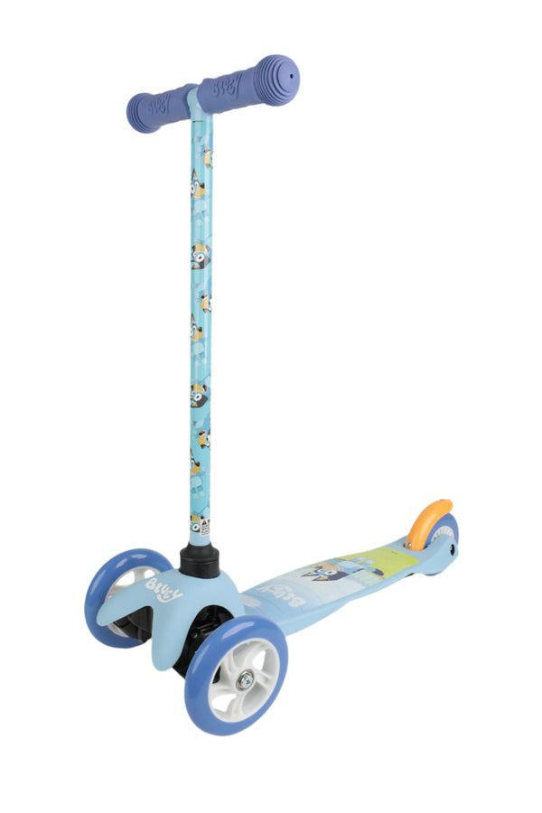 Sakar Bluey 3-Wheel Tilt & Turn Scooter