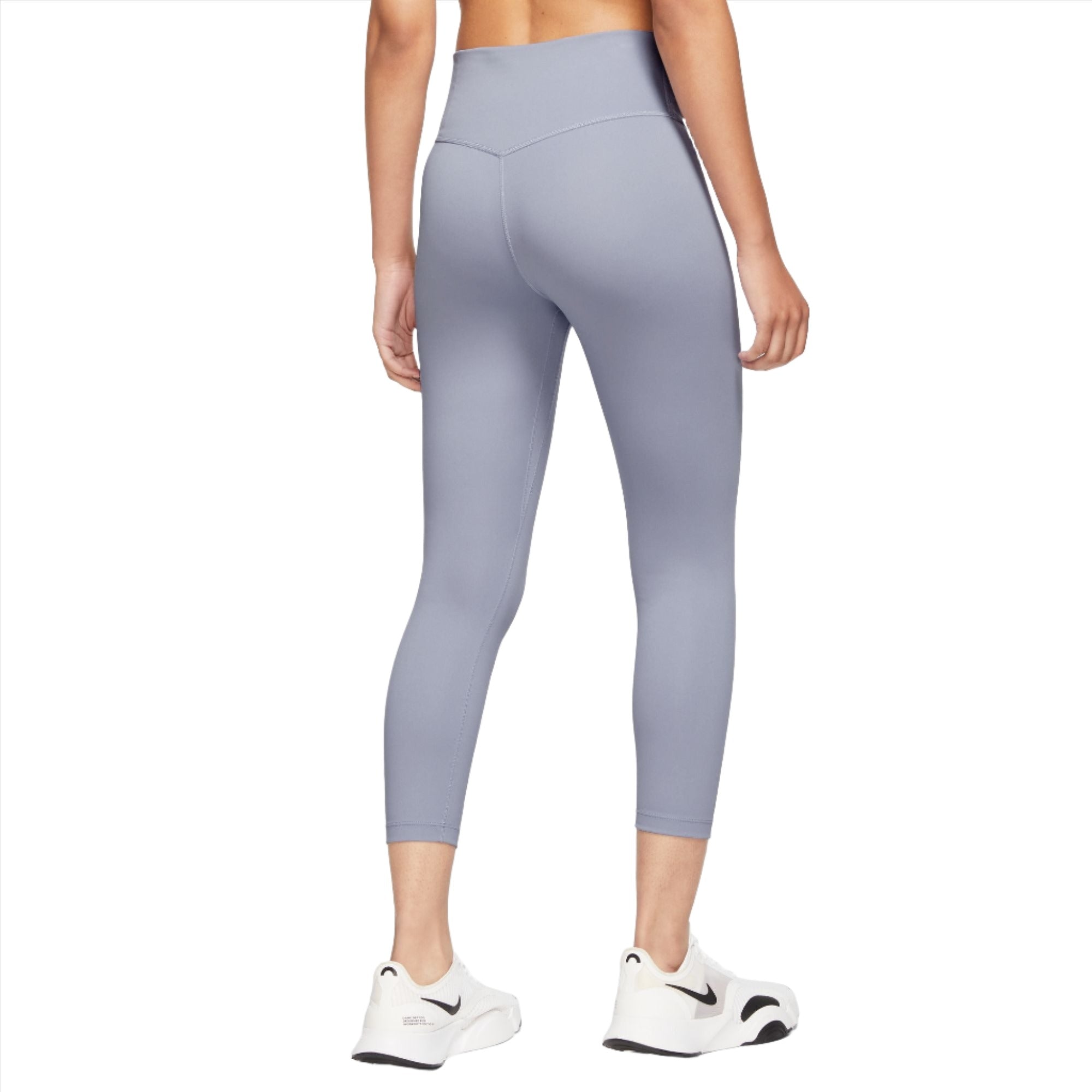 Nike Womens Dri-FIT One Mid-Rise Cropped Leggings