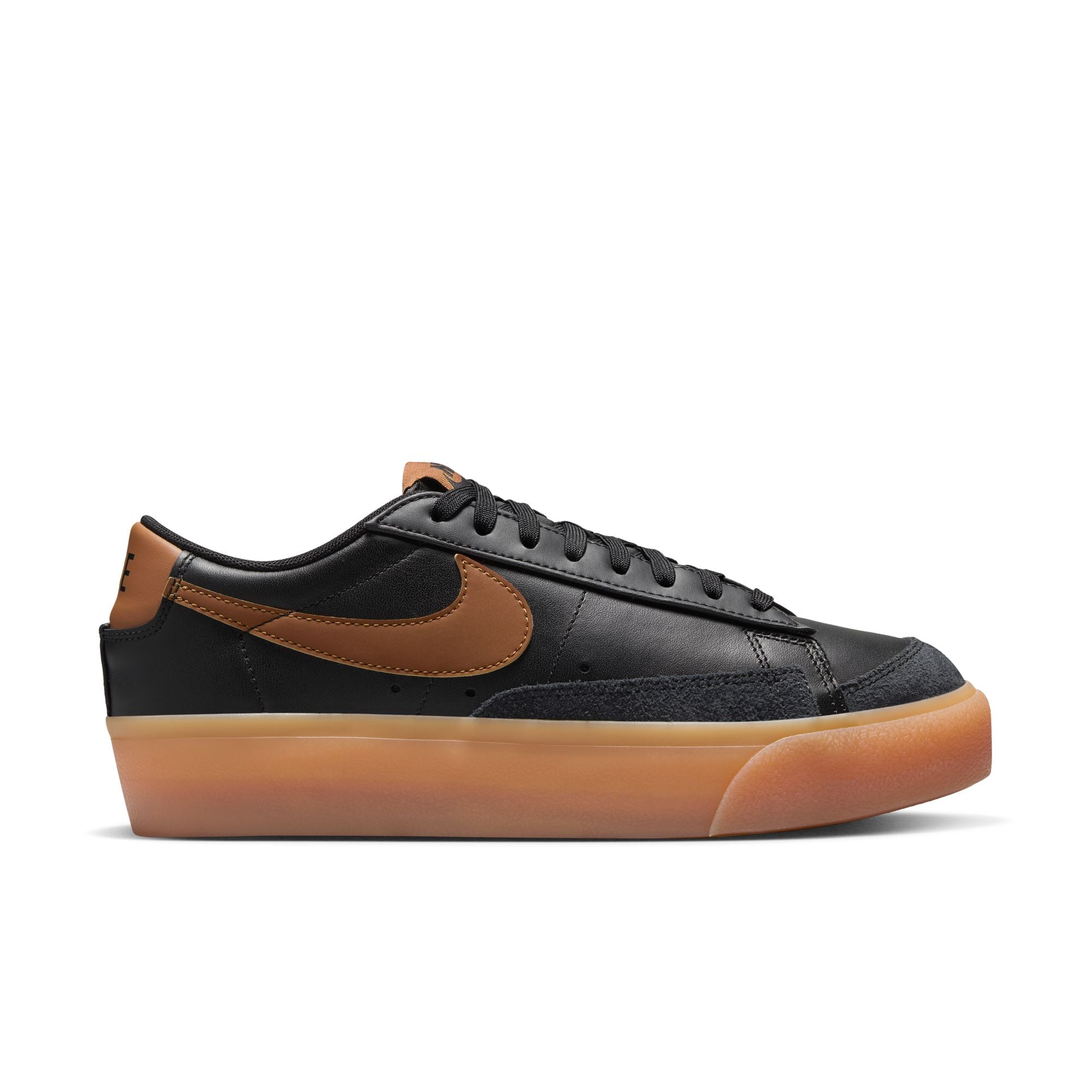 Nike Womens Blazer Low Platform Shoes