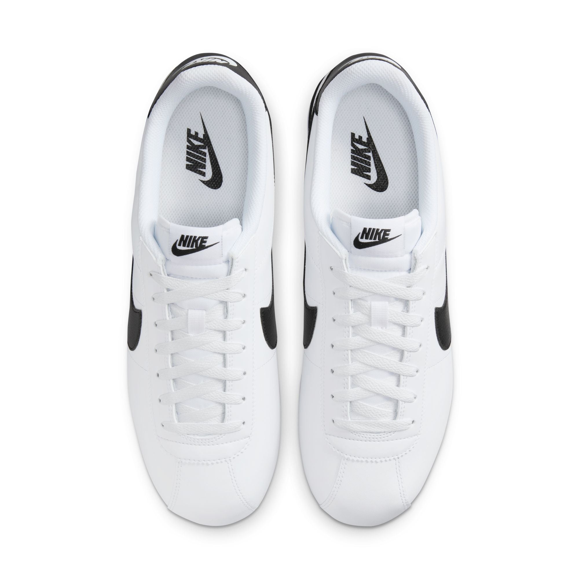 Nike cortez mens white and black best sale