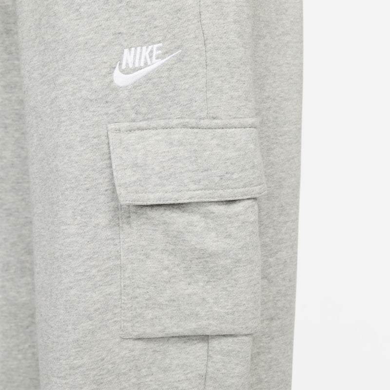 Nike Womens Sportswear Club Fleece Mid-Rise Oversized Cargo Sweatpants