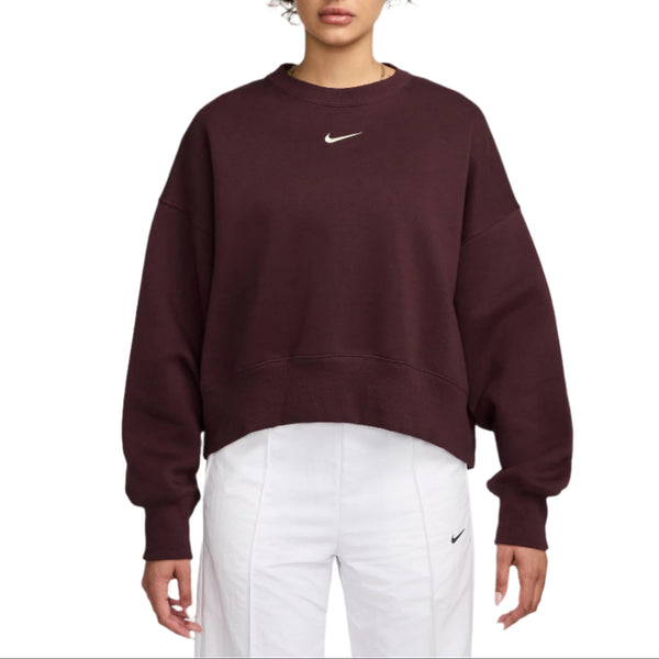 Nike Womens Phoenix Fleece Oversized Crewneck Sweatshirt