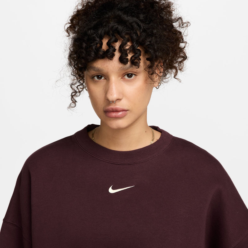 Nike Womens Phoenix Fleece Oversized Crewneck Sweatshirt