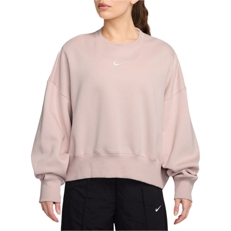 Nike Womens Phoenix Fleece Oversized Crewneck Sweatshirt