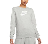 Nike Womens Club Fleece Logo Crewneck Sweatshirt