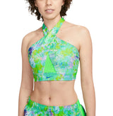 Nike Womens Swoosh Wrap Sports Bra