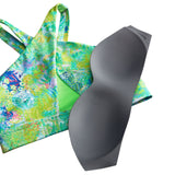 Nike Womens Swoosh Wrap Sports Bra
