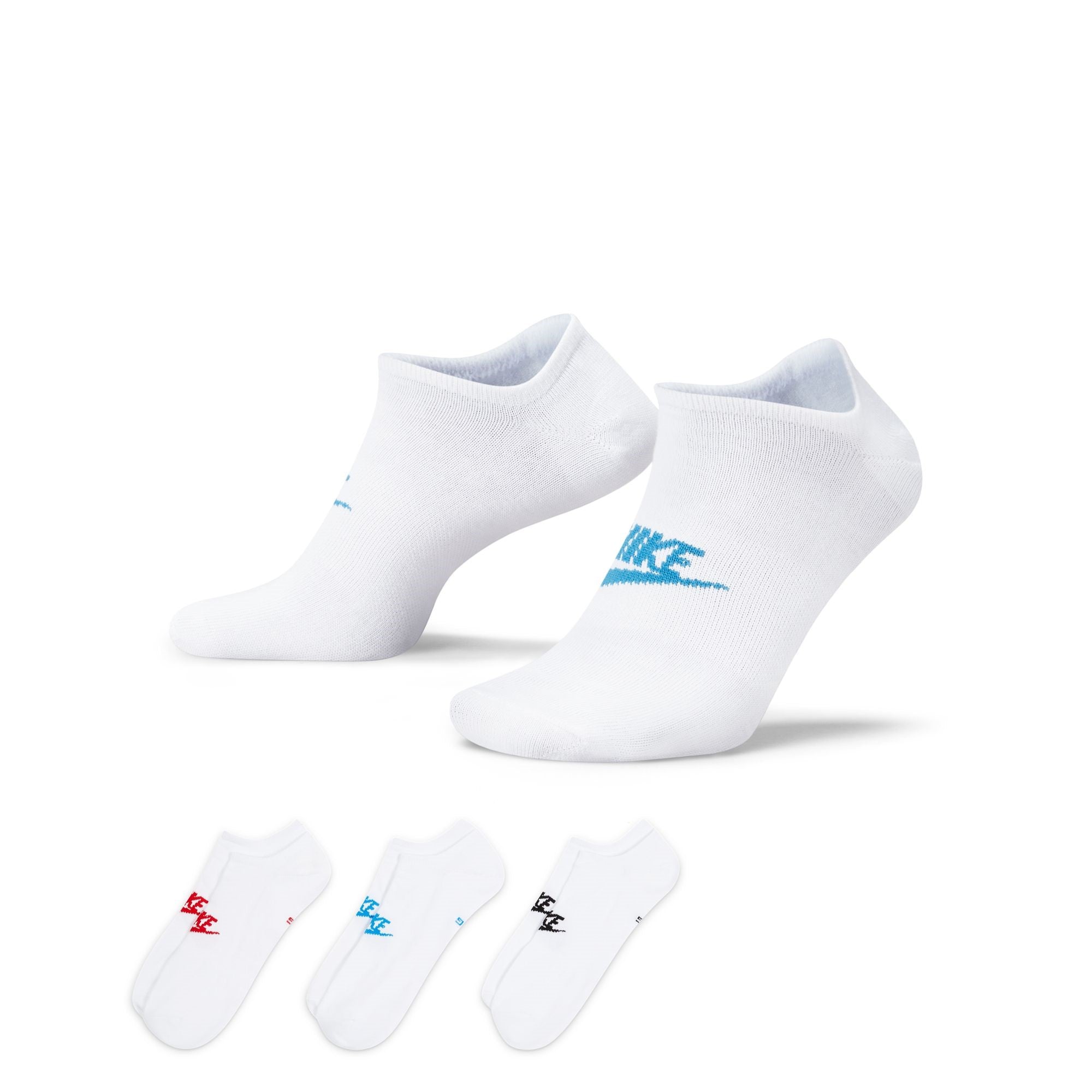Nike Everyday Plus Cushioned Training No Show Socks - 3 Pack