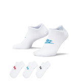Nike Everyday Plus Cushioned Training No Show Socks - 3 Pack