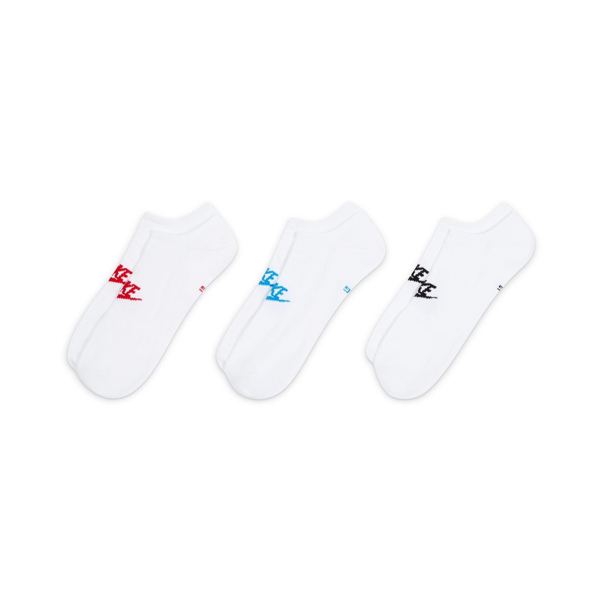 Nike Everyday Plus Cushioned Training No Show Socks - 3 Pack