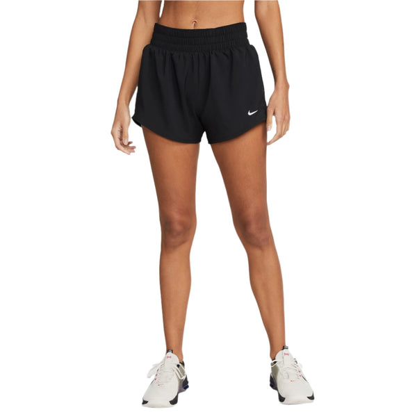 Nike Womens One Dri-FIT Mid-Rise 3" Brief Lined Shorts