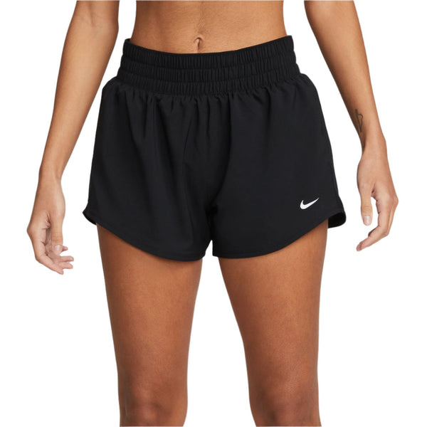 Nike Womens One Dri-FIT Mid-Rise 3" Brief Lined Shorts