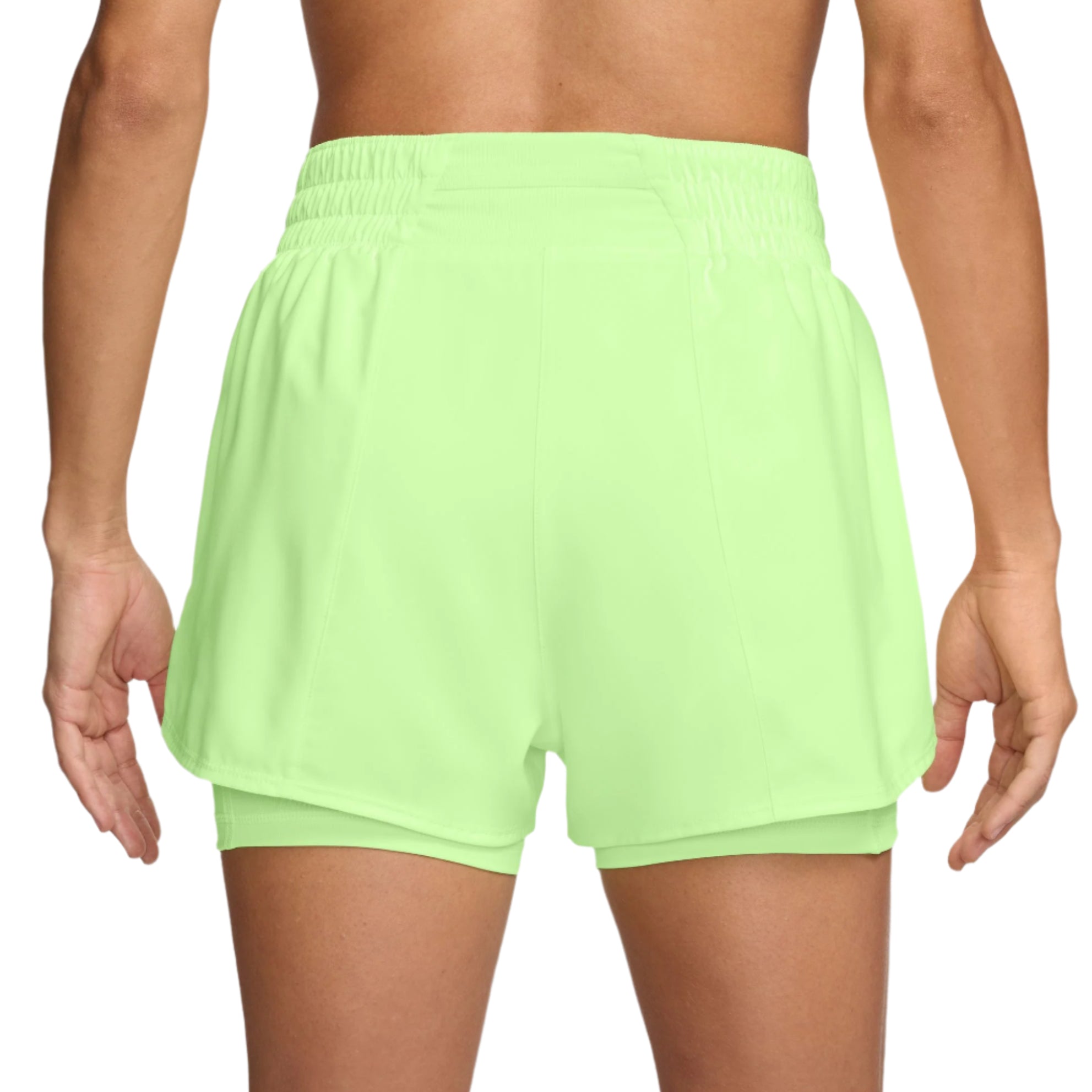 Nike Womens One Dri-FIT High-Waisted 3" 2-In-1 Shorts