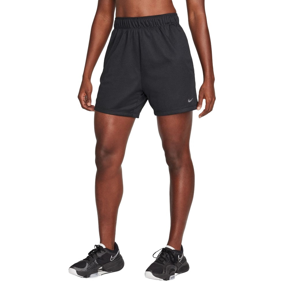 Nike Womens Dri-FIT Fitness Mid-Rise 5" Unlined Shorts