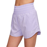 Nike Womens One Dri-FIT Ultra High-Waisted 3" Brief-Lined Shorts