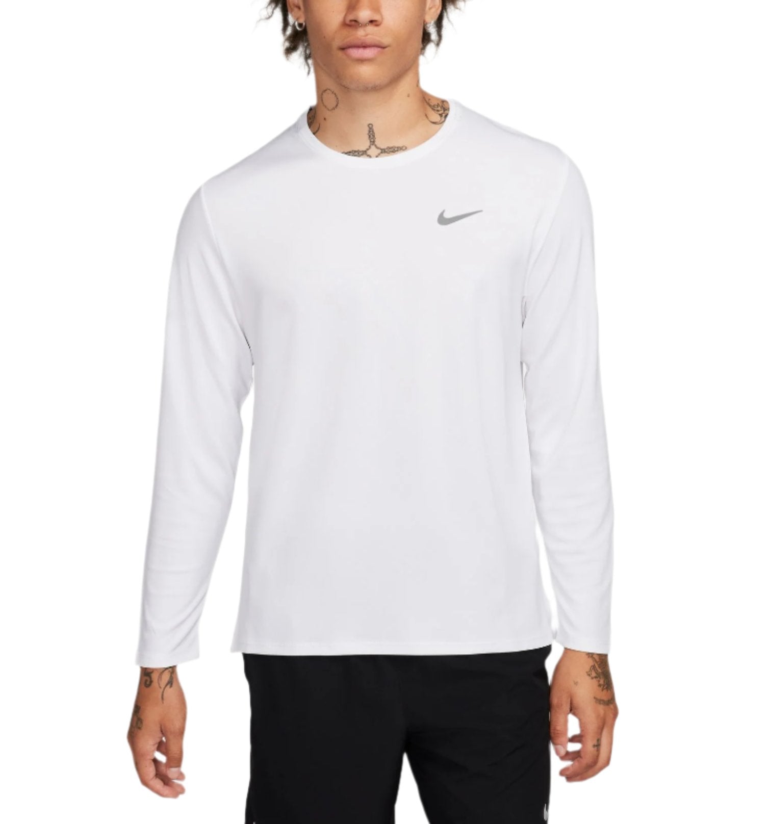 Nike Mens Dri-FIT UV Running Long Sleeve T-Shirt