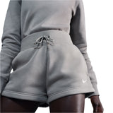 Nike Womens High-Waisted Sportswear Phoenix Fleece Shorts
