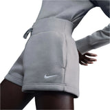 Nike Womens High-Waisted Sportswear Phoenix Fleece Shorts
