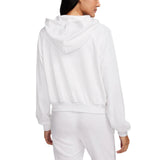 Nike Womens Sportswear Chill Terry Loose French Terry Full-Zip Hoodie Sweatshirt