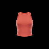 Nike Womens One Fitted Dri-FIT Cropped Tank Top
