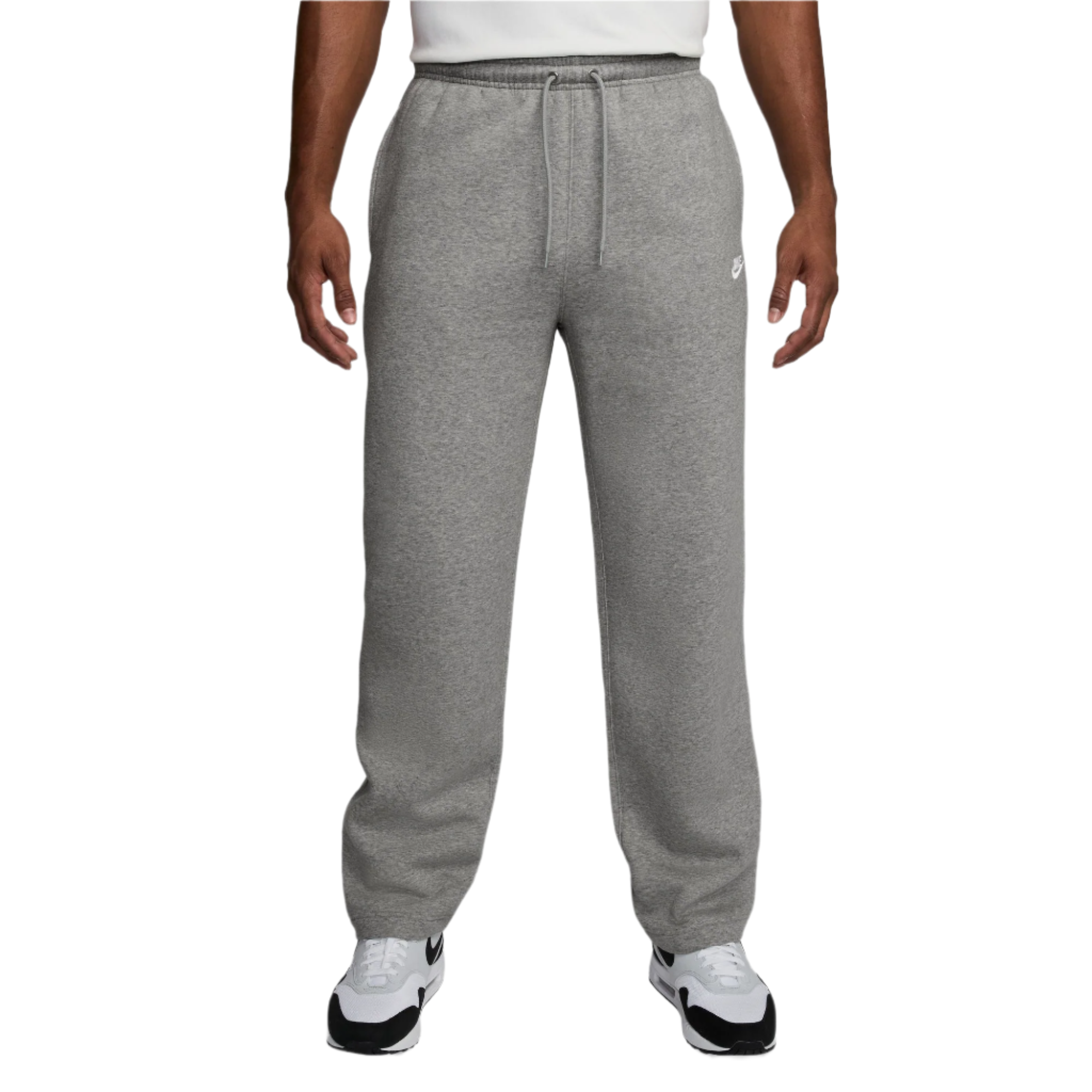Nike Mens Open Hem Fleece Club Pants