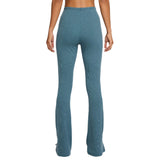 Nike Womens Sportswear Chill Knit Tight Mini-Rib Flared Leggings