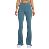 Nike Womens Sportswear Chill Knit Tight Mini-Rib Flared Leggings