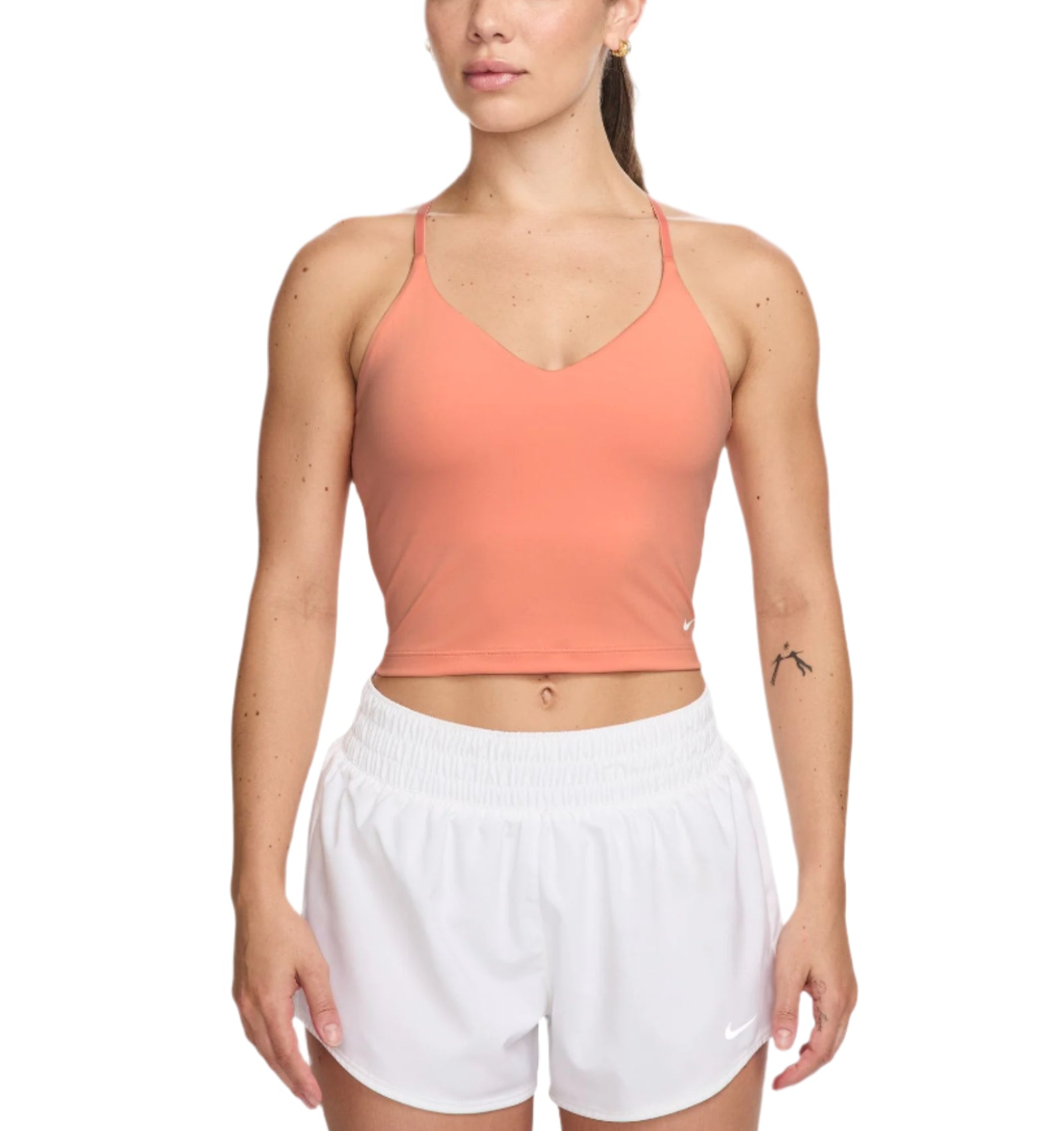 Nike Womens Indy Light-Support Padded Sports Bra Tank Top