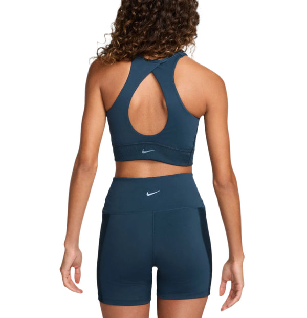 Nike Womens One Twist Light-Support Lightly Lined High-Neck Sports Bra