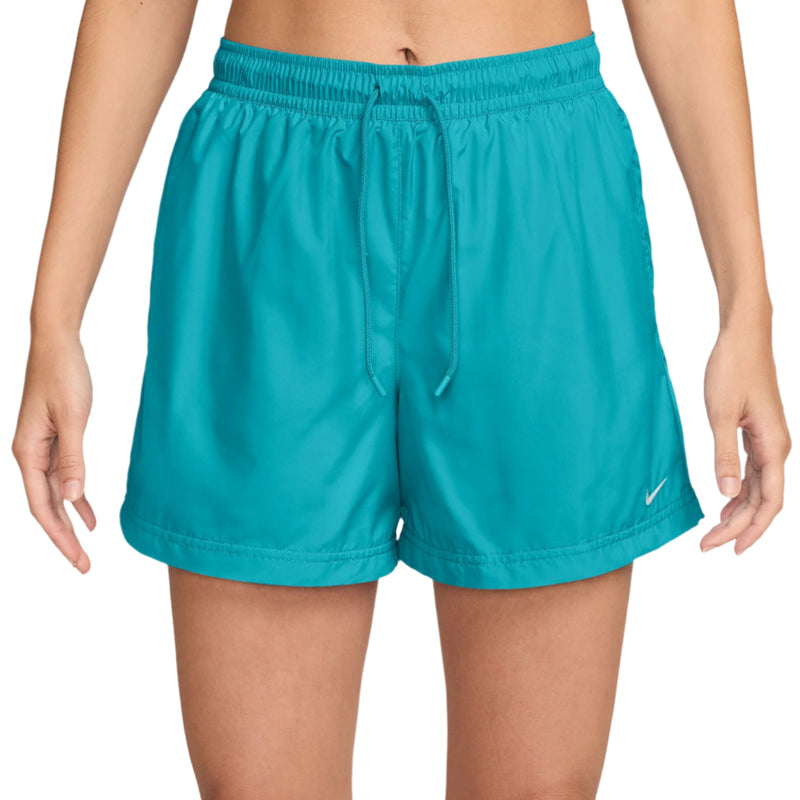 Nike Womens Sportswear Classic Woven Mid-Rise Shorts