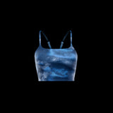 Nike Womens One Convertible Lightly Lined Longline Printed Sports Bra