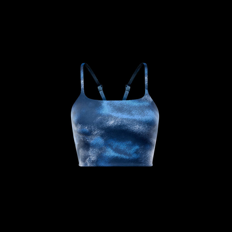 Nike Womens One Convertible Lightly Lined Longline Printed Sports Bra