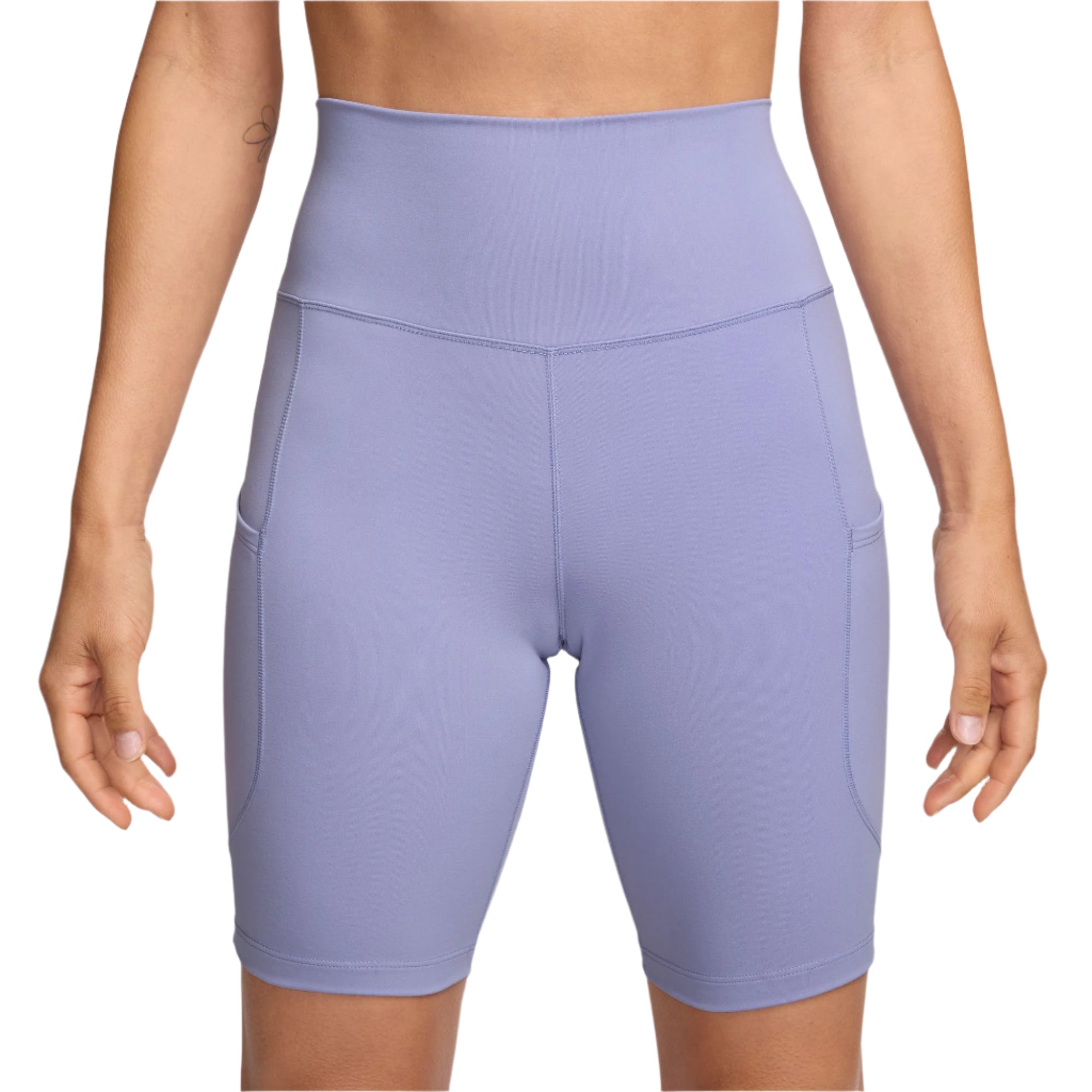 Nike One Women's High-Waisted 8" Biker Pocket Shorts