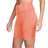 Nike One Women's High-Waisted 8" Biker Pocket Shorts