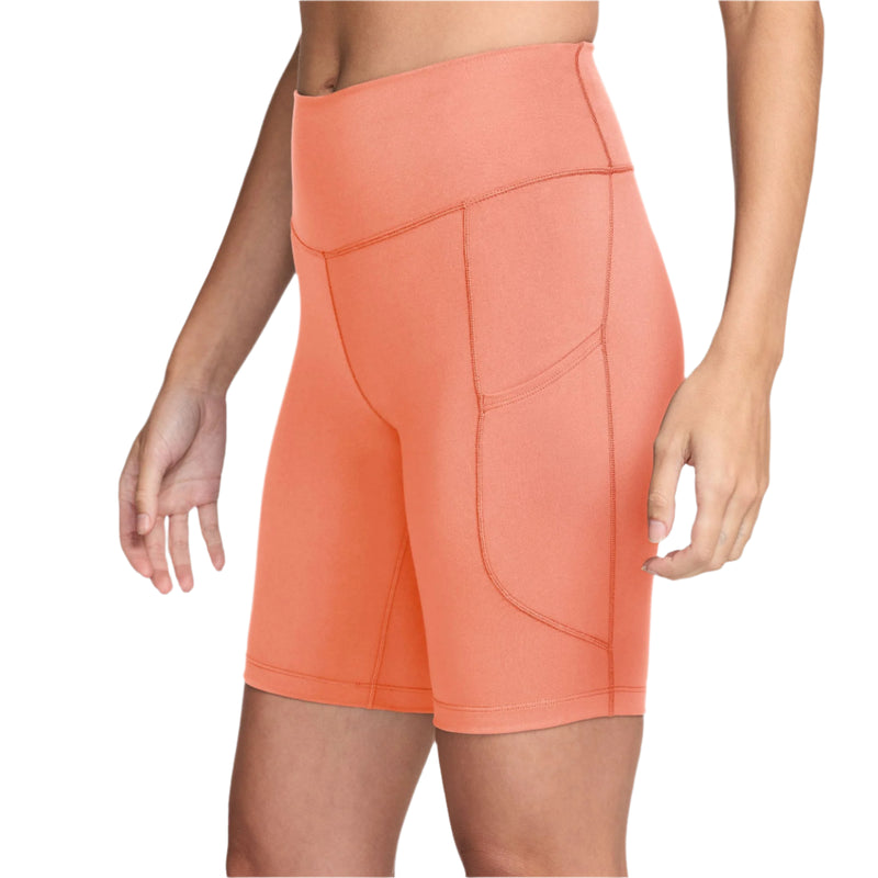 Nike One Women's High-Waisted 8" Biker Pocket Shorts