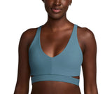 Nike Womens Zenvy Rib Light-Support Padded Sports Bra