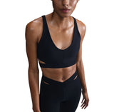 Nike Womens Zenvy Rib Light-Support Padded Sports Bra