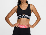 Nike Womens Indy Plunge Cutout Sports Bra