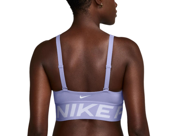 Nike Womens Pro Indy Plunge Medium-Support Padded Sports Bra
