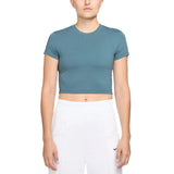 Nike Womens Sportswear Chill Knit Cropped Short Sleeve T-Shirt