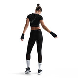 Nike Womens Mid-Rise 7/8 Graphic Leggings