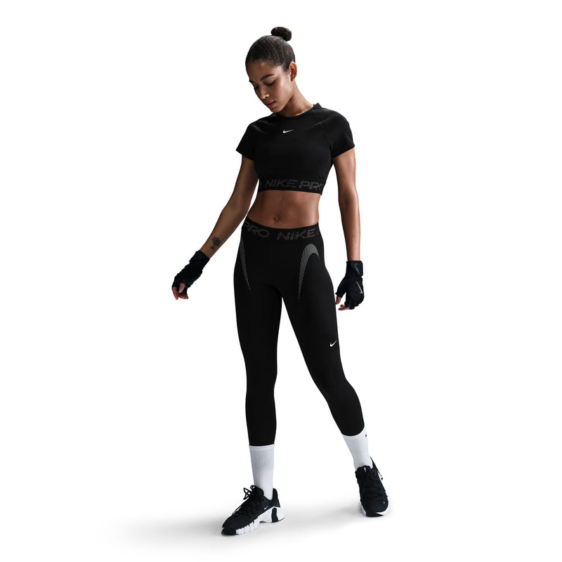 Nike Womens Mid-Rise 7/8 Graphic Leggings