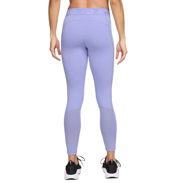 Nike Womens Pro Mid-Rise 7/8 Graphic Leggings