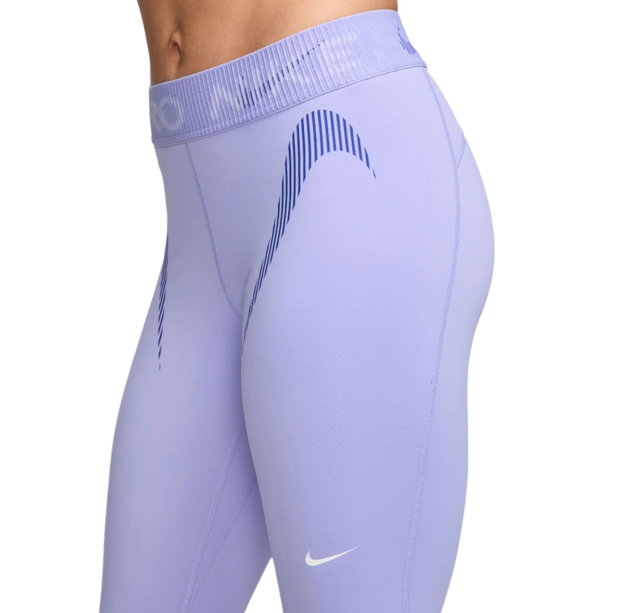 Nike Womens Pro Mid-Rise 7/8 Graphic Leggings