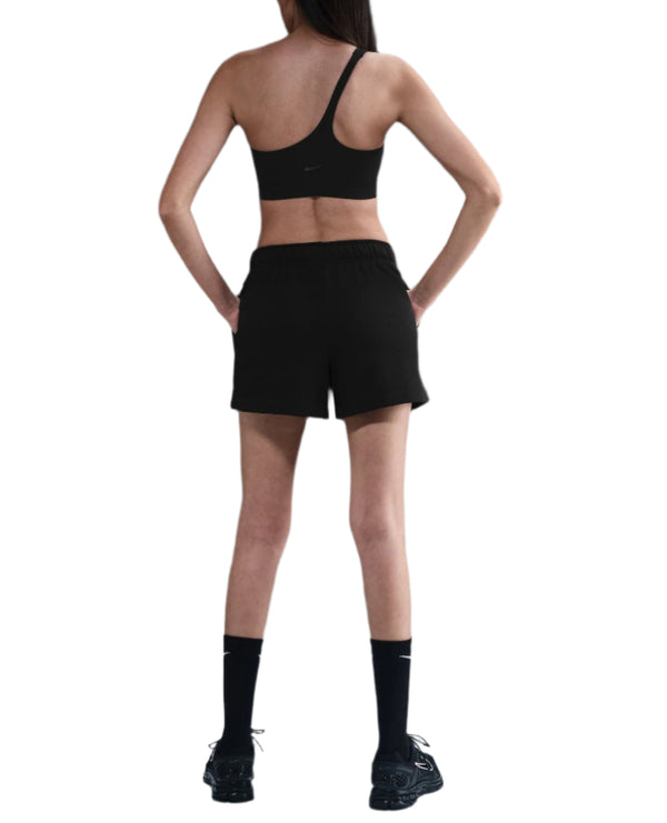 Nike Womens Sportswear Club Fleece Mid-Rise 4" Graphic Shorts